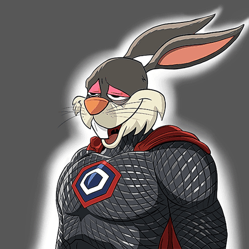 Dark Super Bunny #5454