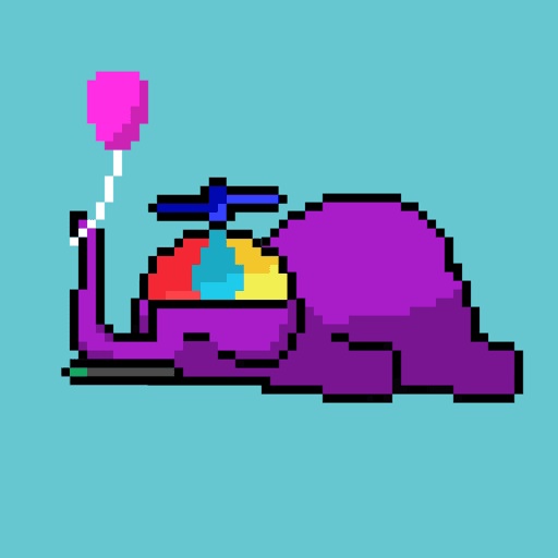 Exhausted Elephant #25