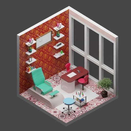 3D Room #586