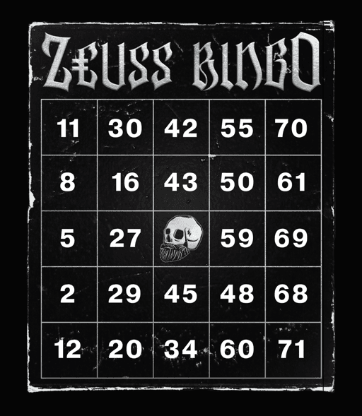 Zeuss Bingo #11