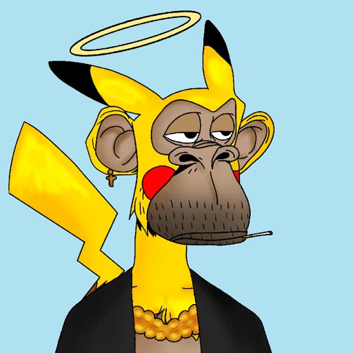 Pikachu Ape Yacht Club #20