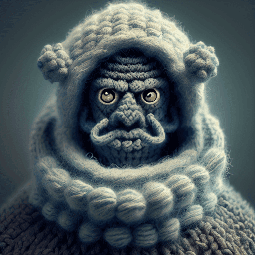 Knitted monsters #15