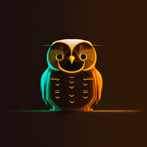 ASCII Owls 3D #13