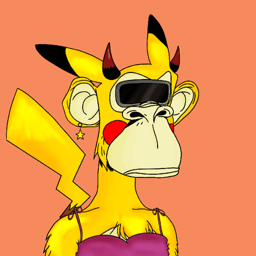 Pikachu Ape Yacht Club #30