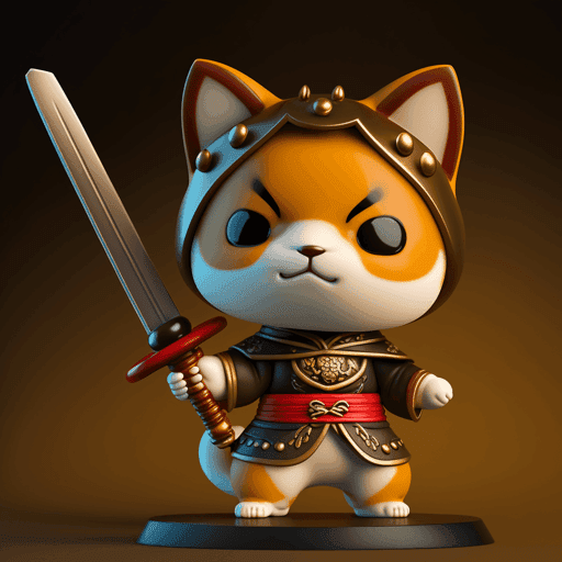 Shiba Inu Samurai