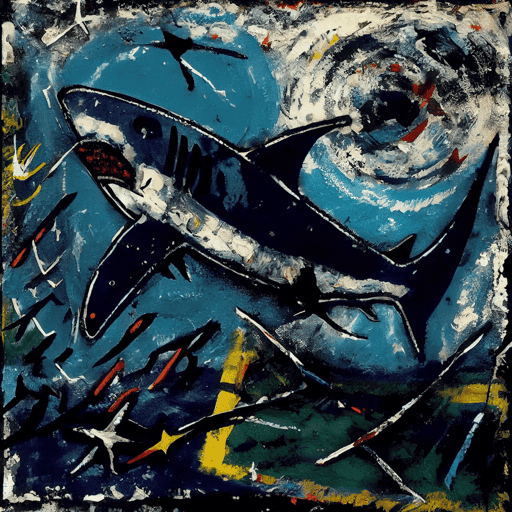 Abstract Shark by Kimi #662