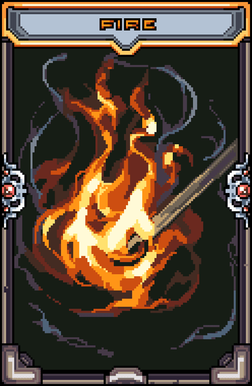 The Battle Of The 3 Elements. Fire Card #485