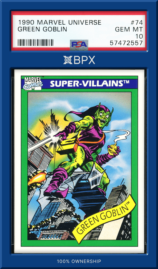 1990 Marvel Green Goblin - PSA 10 (Cert: 57472557)