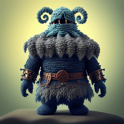 Knitted monsters #8