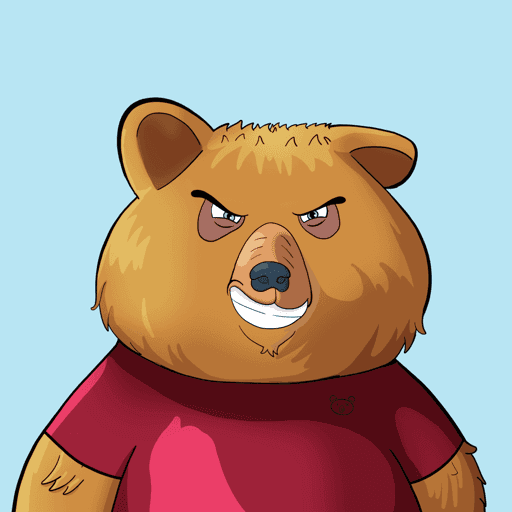 #3517 • Nasty Itchy Butterscotch Bear