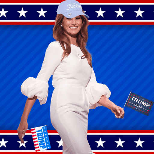 Melania Trump Digital Trading Cards #105