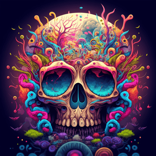 1337 Skulls by LSD #370