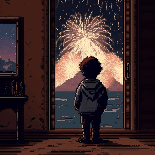 Pixel New Years #43