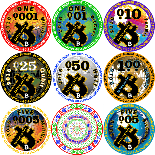 The 2016 PhysiBit Poker Chip Collection