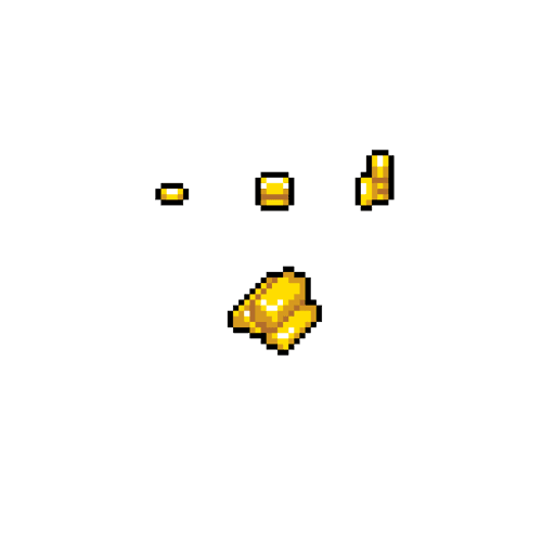 GOLD COINS PIXEL GAME