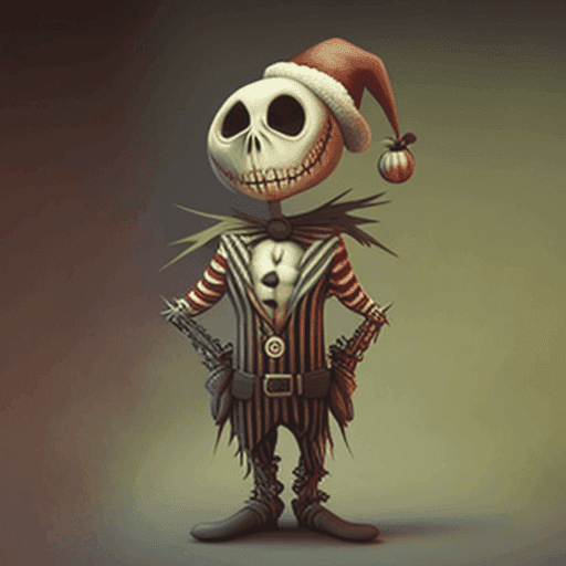 Santa Skellington #74