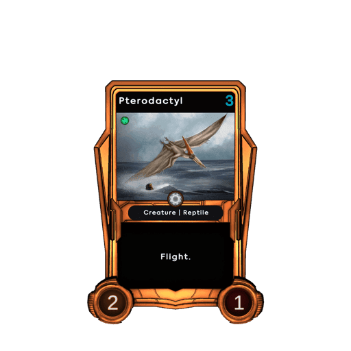 Pterodactyl - Bronze Frame