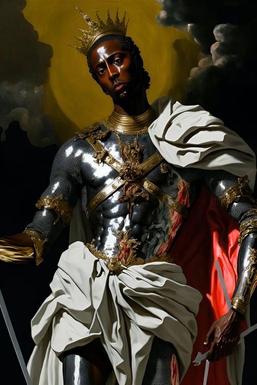 "The Black Knight: A Tribute to Saint Maurice" #7/50