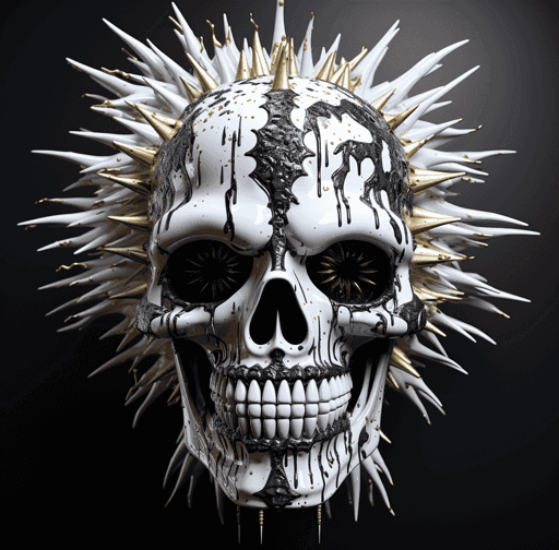 Spiked Skulls by SmokeSolid #11