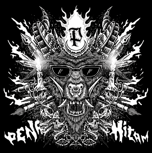 BAPHOMET #12 - Abdi Xtama Black & White