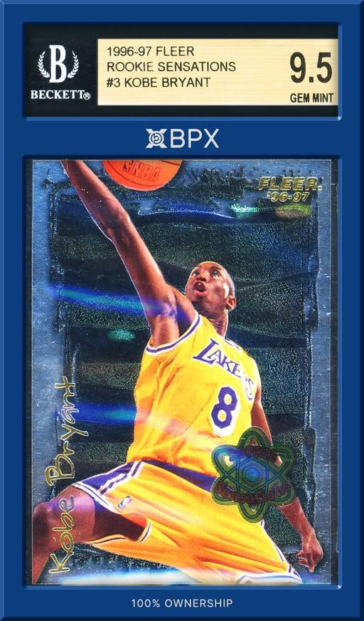 1996 Fleer Kobe Bryant - BGS 9.5 (Cert: 0001287093)