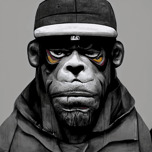 Graffiti Ape #124