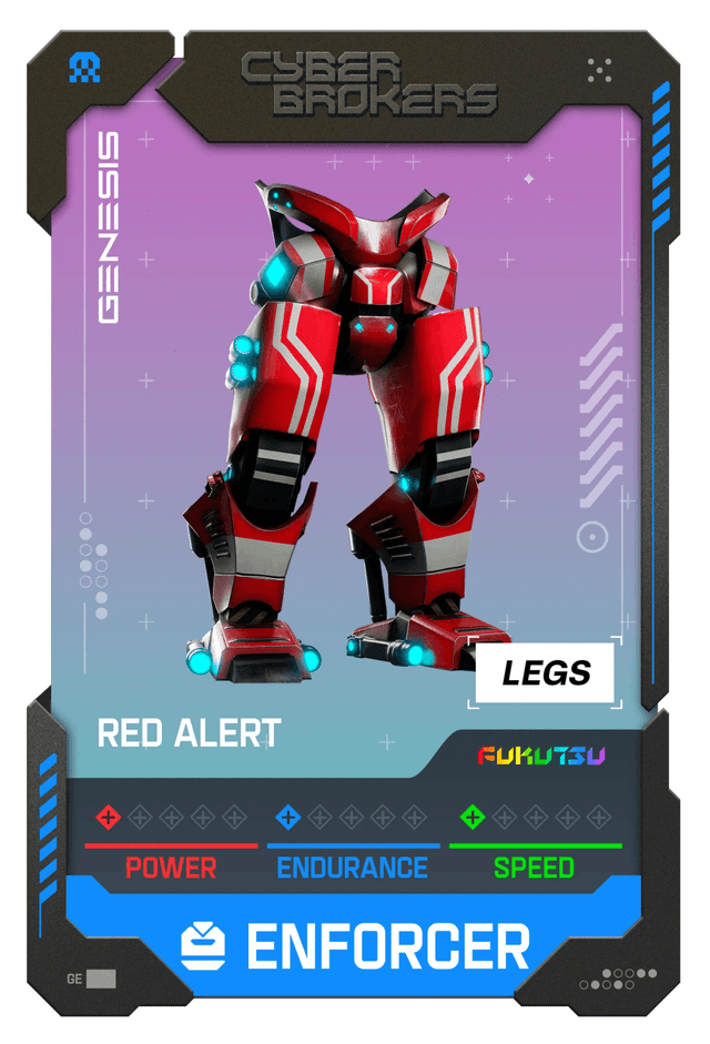 Red Alert Enforcer Legs