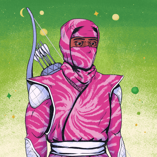 Tie Dye Ninja #7707