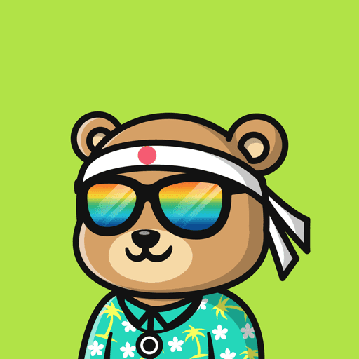 Summer Bear #3006