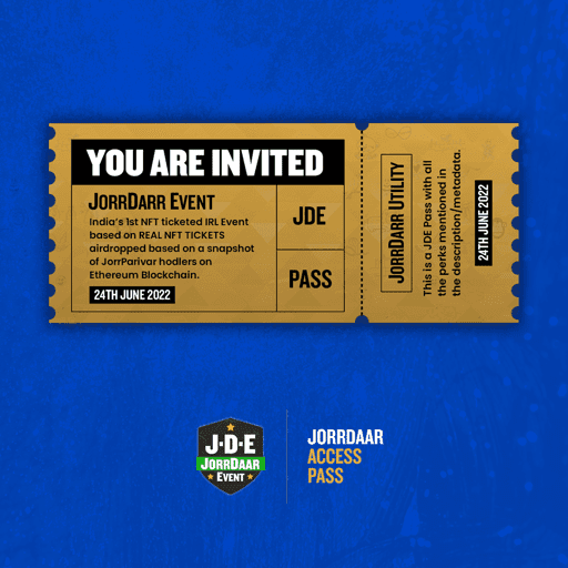 JorrDaar Event Pass #373