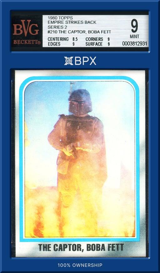 1980 Topps Boba Fett - BVG 9 (Cert: 0003812931)