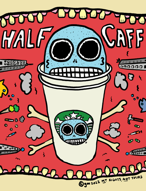 BIG BLUE BUMMER presents HALF CAFF