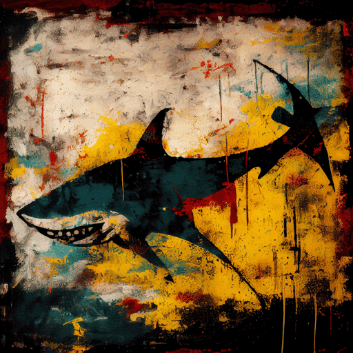 Abstract Shark by Kimi #9