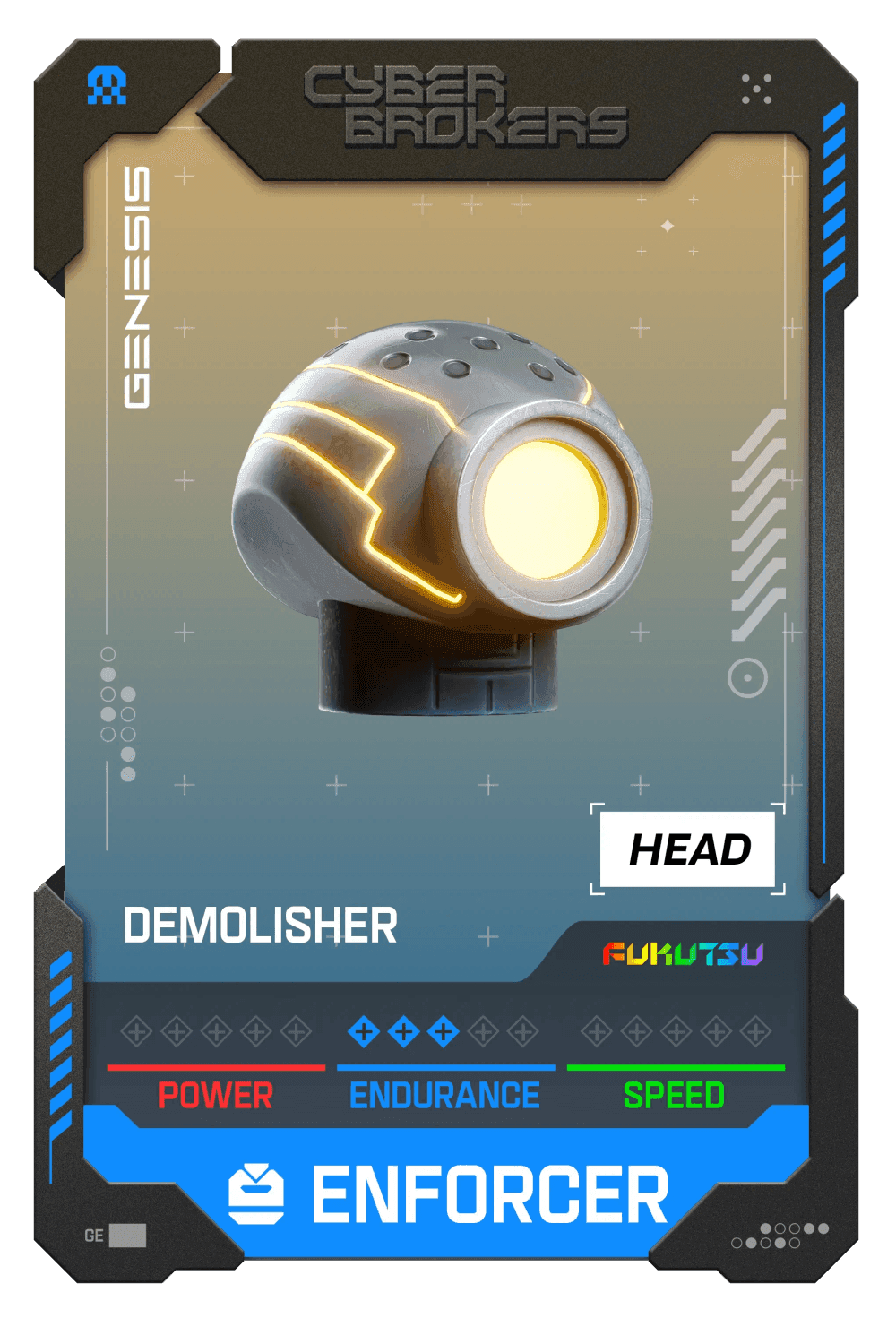 Demolisher Enforcer Head