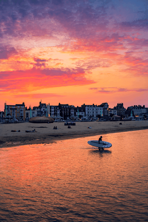 Surfer Sunset