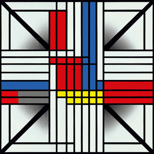 Mondrian's Labyrinth by Lilia #23