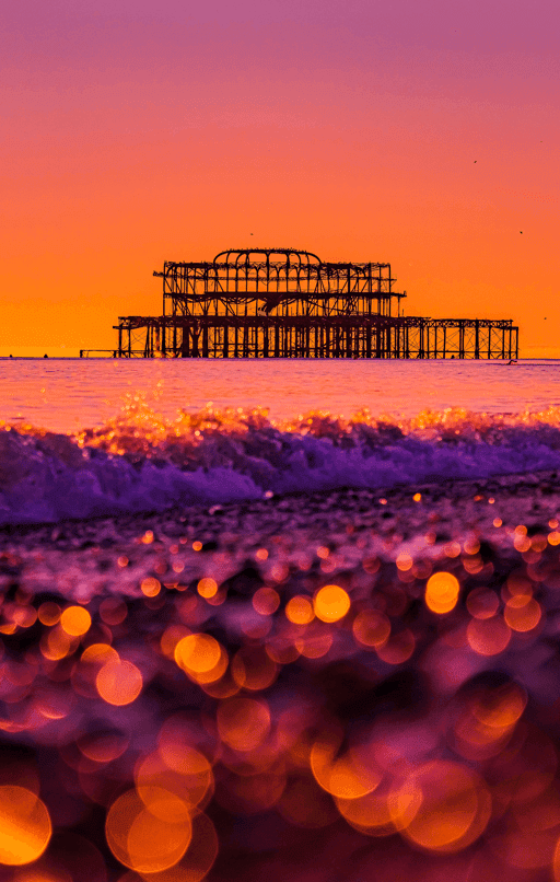 Fantasy Colours at the West Pier