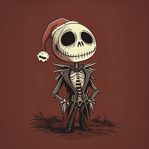 Santa Skellington #62