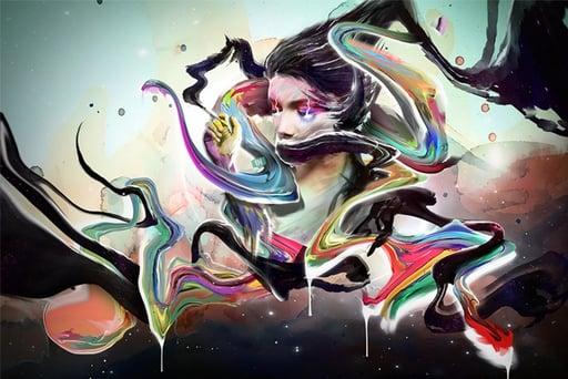 Liquity Psychedelic girl