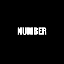 Number - CAL Edition