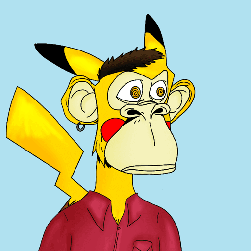 Pikachu Ape Yacht Club #12