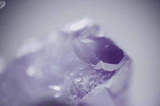 Amethyst gem #4 Inside of iceberg