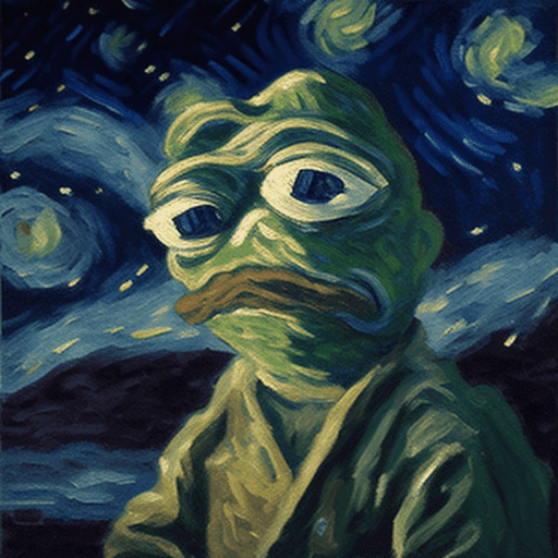 Pepe Van Gogh #30