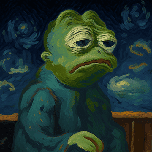 Pepe Van Gogh #134