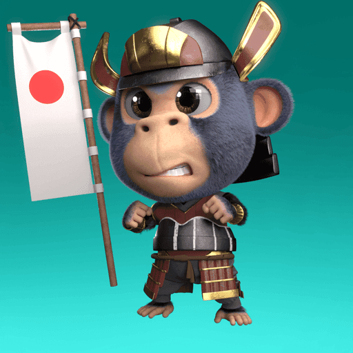 Samurai Bad Ape Kids 314