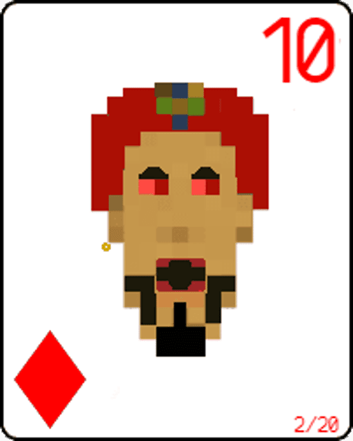 10 of Diamonds