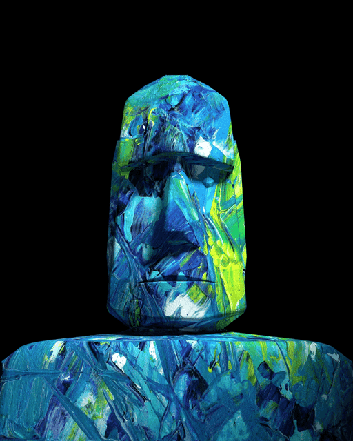 WINTER MOAI [#006]